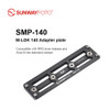  Sunwayfoto SMP-140 140mm M-Lok Arca Swiss Rail Mount Adapter Plate