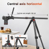 Coman KX3939Mini V1 1.8m Aluminium Alloy Multi-Functional Horizontal Tripod & Monopod with Fluid Head for Flat Lay Photos (Max Load 5kg) 