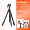 Coman KX3939Mini V1 1.8m Aluminium Alloy Multi-Functional Horizontal Tripod & Monopod with Fluid Head for Flat Lay Photos (Max Load 5kg) 