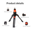 Coman MT10 Aluminium Alloy Mini Tripod Monopod Base Legs for DK327AQ6 Monopod