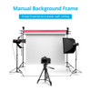 Fotolux SZ-B3-2  Studio Background Wall / Ceiling / Light Stand Support  3-Hook (Pair)