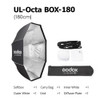 Godox UL-Octa BOX-180 (180cm) Umbrella Quick Release Octagonal Softbox with Grid (Bowens Mount)