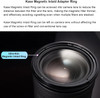 Kase 77mm KW Revolution Plus Magnetic Entry Kit II (CPL+ND8+ND64+Filter Bag+3D Tool+Lens cap+Inlaid Ring )