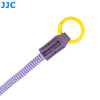 JJC APC-LPS High-density Braided Cord Neck Strap with Phone Patch for Action Camera (Light Purple)