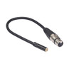 Fotolux 3.5mm Female to 3-Pin XLR Female  Microphone Adapter ( 30cm)