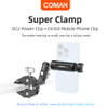 Coman DC2 Multi-Functional Super Clamp with Magic Arm & EX350 Phone Clip