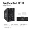 Godox EazyFlow Rect 60*90 (60x90cm) Quick Release Rectangular Foldable Softbox with Grid (Bowens Mount) 