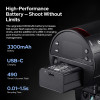  Godox 2x AD100ProII 100Ws TTL Pocket Round Head Flash with Umbrellas Kit 