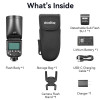  Godox 1x V1 Pro + 2x AD100ProII Three Flash Kit