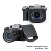  JJC LH-JXF1855II Lens Hood for Fujifilm XF14mm F2.8 R  & XF18-55mm F2.8-4 R LM OIS Lens(Replaces Fujifilm 14/18-55)