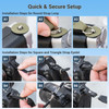 JJC RCS-100MG Braided Camera Neck Strap 100cm (Military Green) 