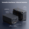 K&F Concept KF28.0092 KF-V99 SE Version BLACK 6700mAh 14.8V 99Wh Li-ion V-mount V-Lock Battery (PD 100W USB-C Fast Charging)