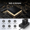  K&F Concept KF28.0028  2x LP-E10 1200mAh Battery with Dual slot USB Charger for Canon EOS 1100D/1300D/1500D/1200D/X50 