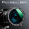 K&F Concept KF01.2406 72mm Variable ND2-ND32 (1-5 stop) & CPL MC Circular Polarizer Nano-D 2 in 1 Lens Filter