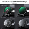K&F Concept KF01.2406 72mm Variable ND2-ND32 (1-5 stop) & CPL MC Circular Polarizer Nano-D 2 in 1 Lens Filter