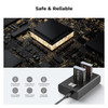 K&F Concept KF28.0043  2x NB-13L 1250mAh Battery with Dual slot LCD Screen USB Charger for Canon PowerShot G1 X Mark III ,G5 X , G7 X, G7 X MarkII , G9 X , G9 X Mark II, SX620HS , SX720HS