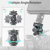Leaplight LYJ3A Tilt Head with Camera Monitor Cold Shoe Base with 1/4" screw 