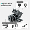 Leaplight LYJ3A Tilt Head with Camera Monitor Cold Shoe Base with 1/4" screw 