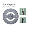Leaplight LMA1 MagSafe Ring Magnetic Aluminum Alloy Phone Sticker with 1/4" thread & Dual Cold Shoe Mount for Ball Head / Magic Arm