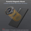 Leaplight LMA1 MagSafe Ring Magnetic Aluminum Alloy Phone Sticker with 1/4" thread & Dual Cold Shoe Mount for Ball Head / Magic Arm