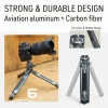 Leaplight LYZ2 31.5cm Alum Mini Tripod / Monopod Base Legs (Grey)