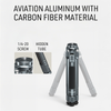 Leaplight LYZ2 31.5cm Alum Mini Tripod / Monopod Base Legs (Grey)