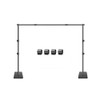 Fotolux BS2830 Light Duty Space Saver Photo Background Support Kit 