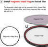 Kase 72mm Revolution Magnetic Inlaid Ring for Revolution Wolverine / SkyEye Magnetic Filters 