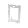 Fotolux AF-2719 Clear Acrylic Frame Jewelry Display Tabletop Stand for Product Photography (27x19.5cm)