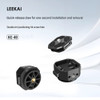 Leekai KC40 Claw Quick Release Base with Quick Release Plate