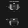 Leekai KC40 Claw Quick Release Base with Quick Release Plate