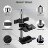 Fotolux SZ-C47B 7" Stainless Steel Pro Super C Clamp (Black)