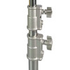 Fotolux 2x J4200 4.2m Heavy Duty Pro S/S Light Stand with Wheels -Bulk Buy ($334.25 each)