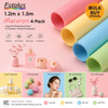 Fotolux 1.2m x 1.5m Macaron Color 4-Pack Large PVC Background Sheet for Products/Portrait Photography (Rose Pink + Light Yellow + Blue Lake + Light Green) -Bulk Buy 