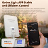 Godox 3x LP800Bi Litemons 85W Bi-Color LED Soft Light Panel Kit with Photography Table 