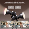 Aputure 2x amaran Halo 200x  200W Bi-Color AC Power COB Two LED Light Kit 