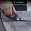 SmallRig 5075 PD 240W USB-C Straight to USB-C Angled Fast Charging Data Cable (35cm)