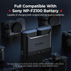 SmallRig 5489 22.5W USB-C Fast Dual-Slot Battery Charger for Sony NP-FZ100