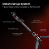 SmallRig 5565 1.75m Carbon Fiber Video Monopod with Fluid Head & Leg (Max Load 15kg)