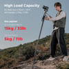 SmallRig 5565 1.75m Carbon Fiber Video Monopod with Fluid Head & Leg (Max Load 15kg)