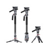 SmallRig 5565 1.75m Carbon Fiber Video Monopod with Fluid Head & Leg (Max Load 15kg)