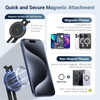 JJC MS-CS2 MagSafe  Magnetic Phone Tripod Mount Adapter with 1/4" thread & Cold Shoe