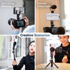 JJC MS-CS2 MagSafe  Magnetic Phone Tripod Mount Adapter with 1/4" thread & Cold Shoe