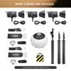 Godox 3x LE300Bi Litemons 320W Bi-color COB AC Power Three LED Lighting Kit (Black Version)