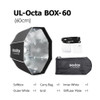 Godox 4x LE300Bi Litemons 320W Bi-color COB AC Power Four LED Lighting Kit (Black Version)