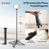 Ulanzi MT85 T122 1.5m Magnetic Magsafe Automatic Pop-Up 4-Leg Selfie Stick Phone Tripod (Black)