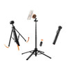 Ulanzi MT85 T122 1.5m Magnetic Magsafe Automatic Pop-Up 4-Leg Selfie Stick Phone Tripod (Black)