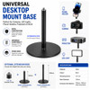 Fotolux Y6 150mm Round Metal Table Stand Base with 1/4" Male Screw