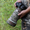 Fotolux 50150C Camouflage Lens Coat for Sony FE 50-150mm F2 GM Lens (All-Terrain Camouflage)