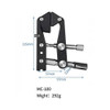Leofoto MC-100 123mm Aluminium Multi Function Clamp for Pole , Tripod , Ball Head , Magic Arm